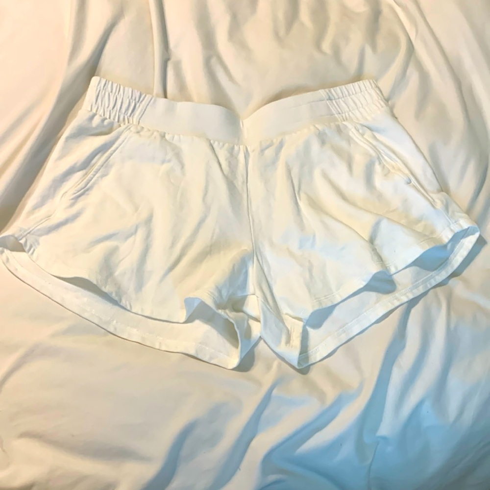 Never Worn White Cotton Shorts